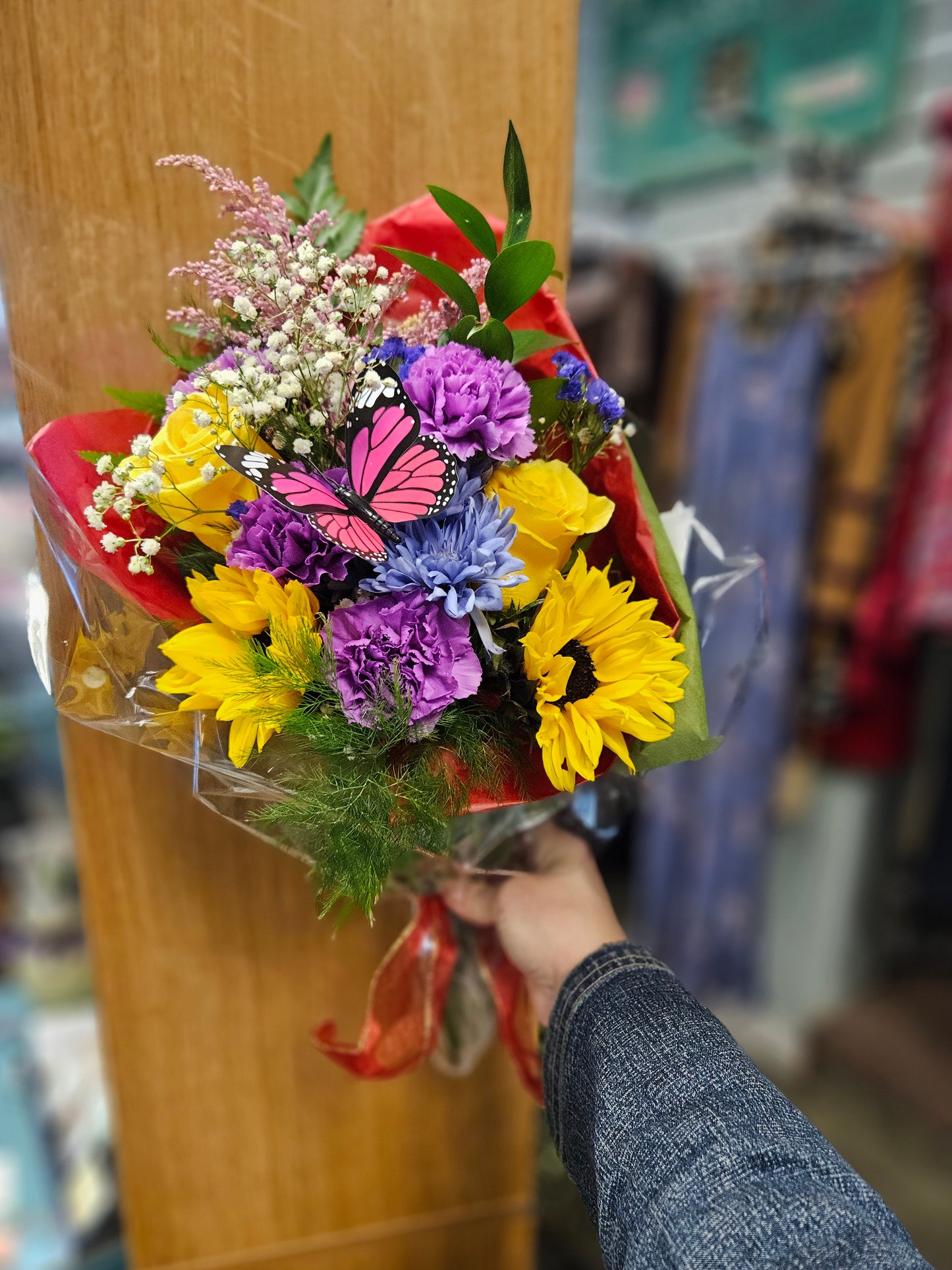We choose for you  hand-tied