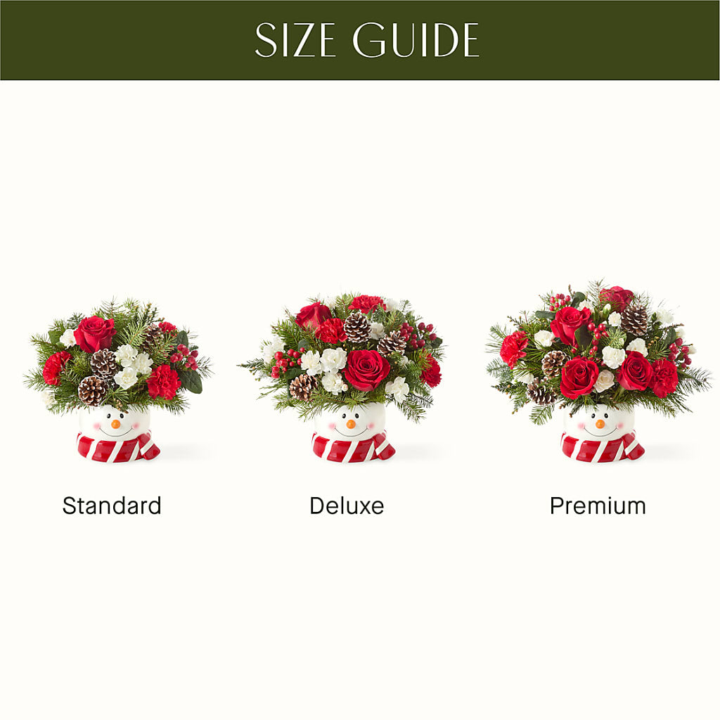 Jolly Snowman Bouquet – Trail Florist Incorporated, Trail BC