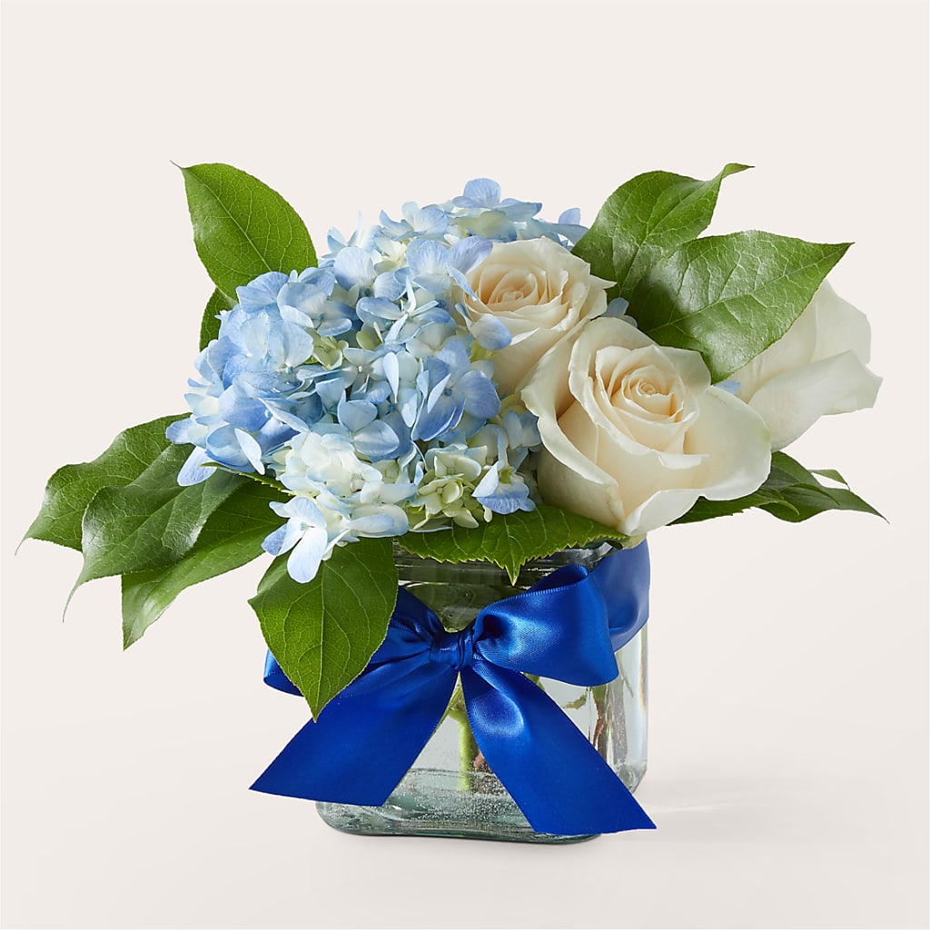 Sky Blue Delight Bouquet – Trail Florist Incorporated, Trail BC
