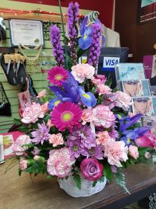 bleus aux couleurs pastels du jardin d'Eden