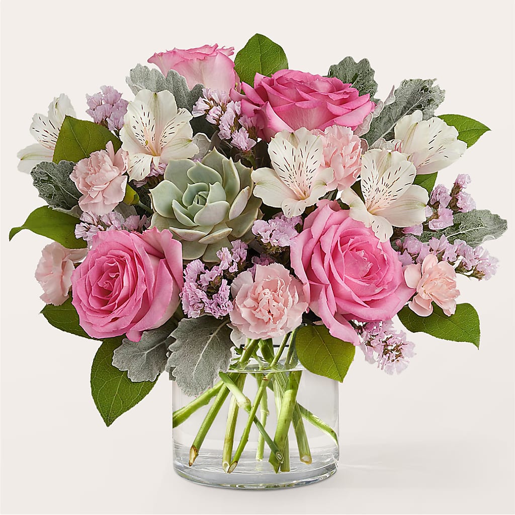 Dusty Rose Bouquet – Trail Florist Incorporated, Trail BC
