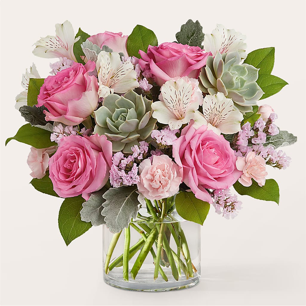 Dusty Rose Bouquet – Trail Florist Incorporated, Trail BC