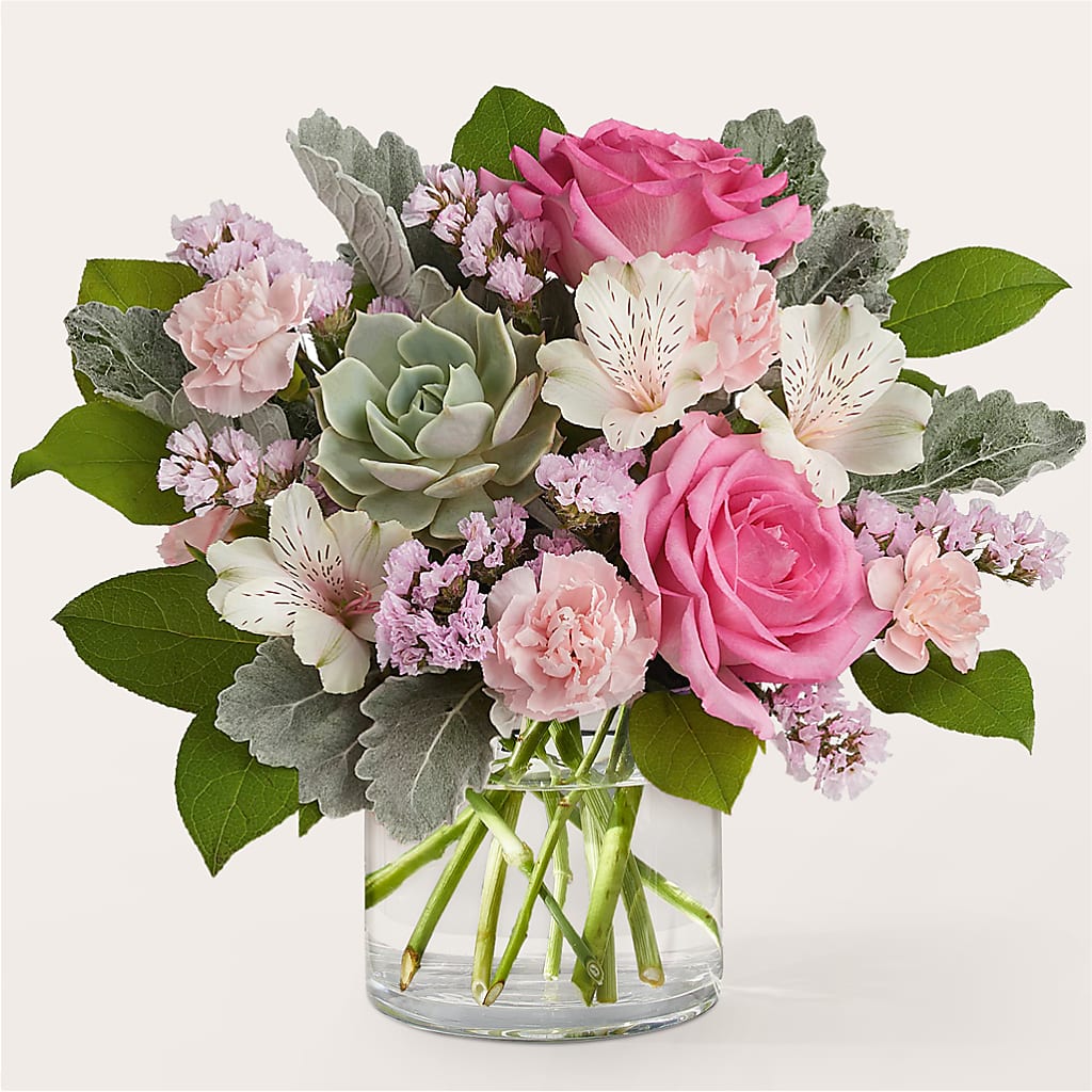 Dusty Rose Bouquet – Trail Florist Incorporated, Trail BC