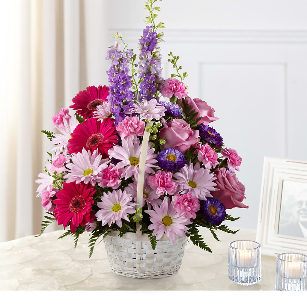 Pastel Peace Basket – Trail Florist Incorporated, Trail BC