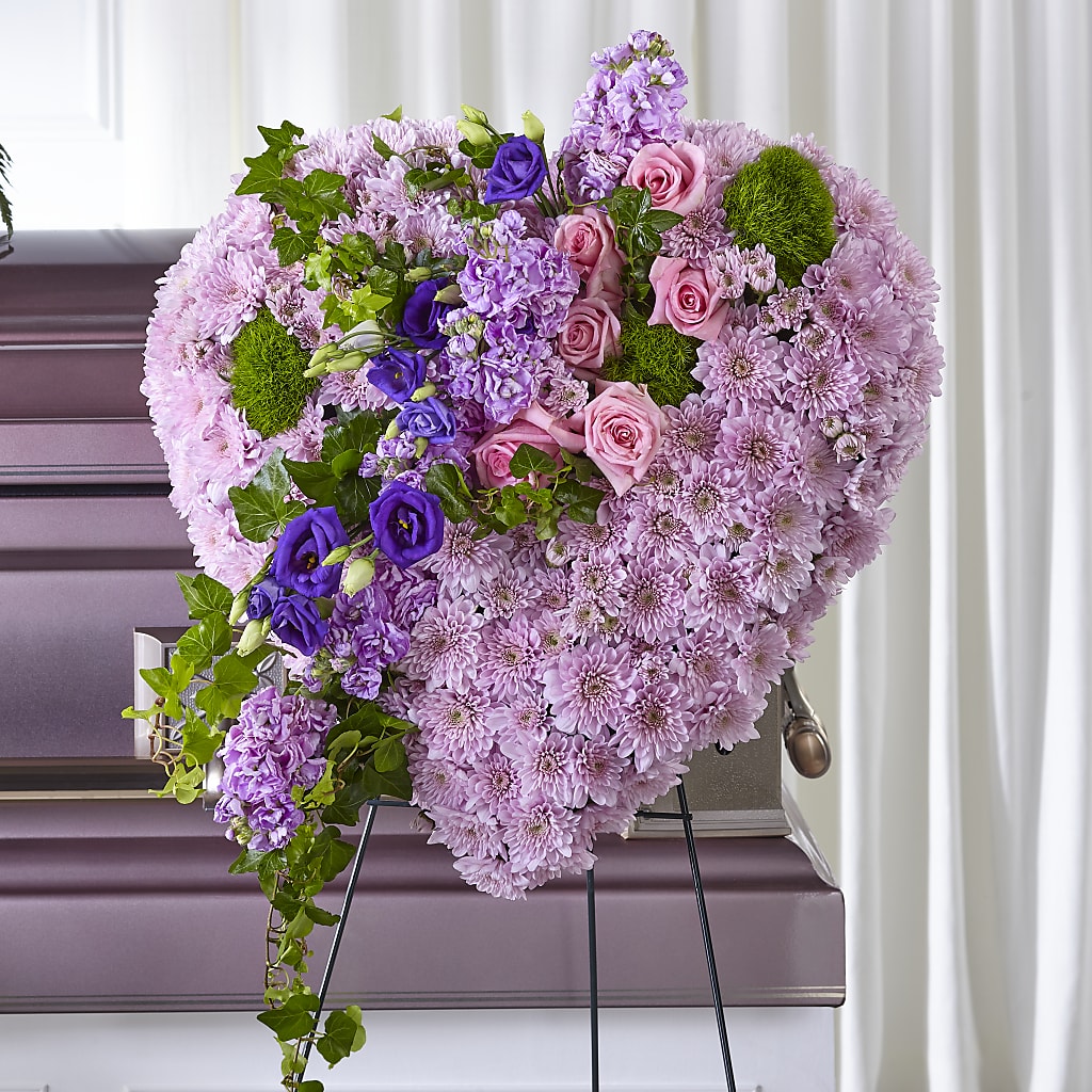 Treasured Love Standing Heart – Trail Florist Incorporated, Trail BC