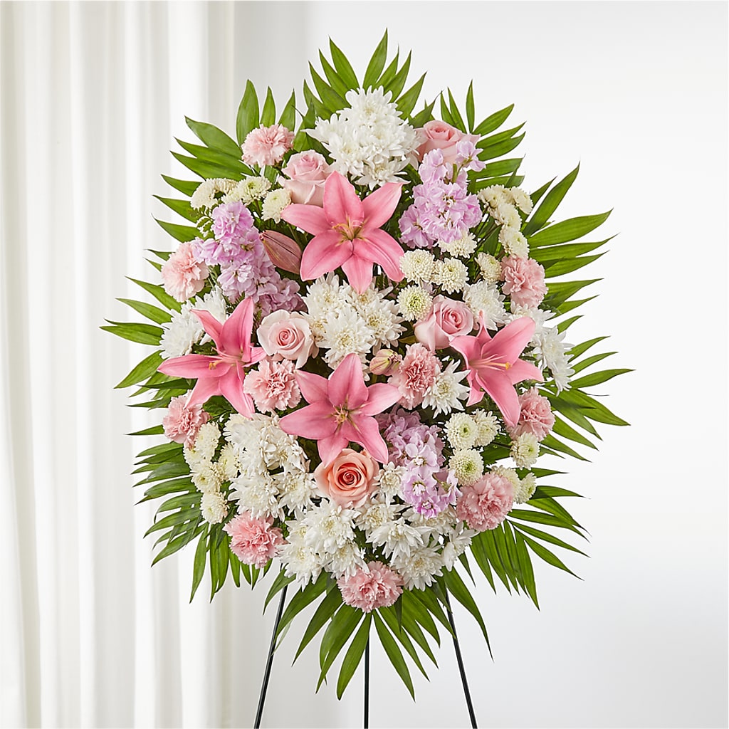 Offering Solace Standing Spray – Trail Florist Incorporated, Trail BC