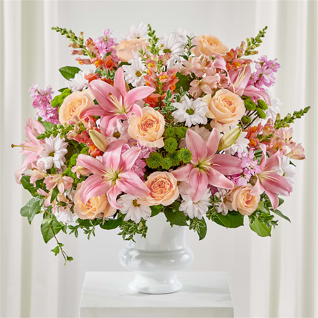 Heartfelt Gesture Urn Arrangement – Trail Florist Incorporated, Trail BC