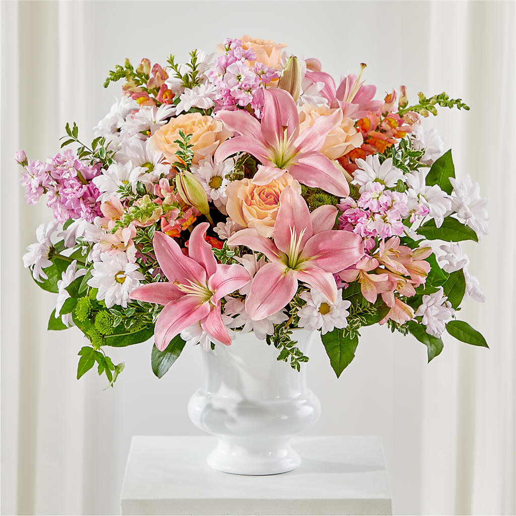 Heartfelt Gesture Urn Arrangement – Trail Florist Incorporated, Trail BC