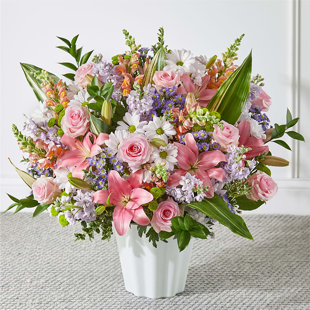 Abundant Compassion Floor Basket – Trail Florist Incorporated, Trail BC