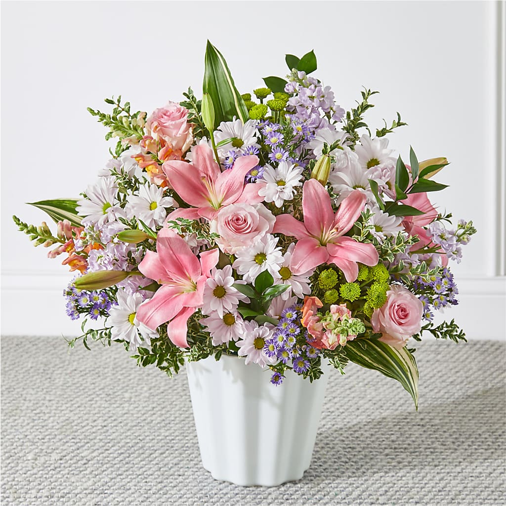 Abundant Compassion Floor Basket – Trail Florist Incorporated, Trail BC