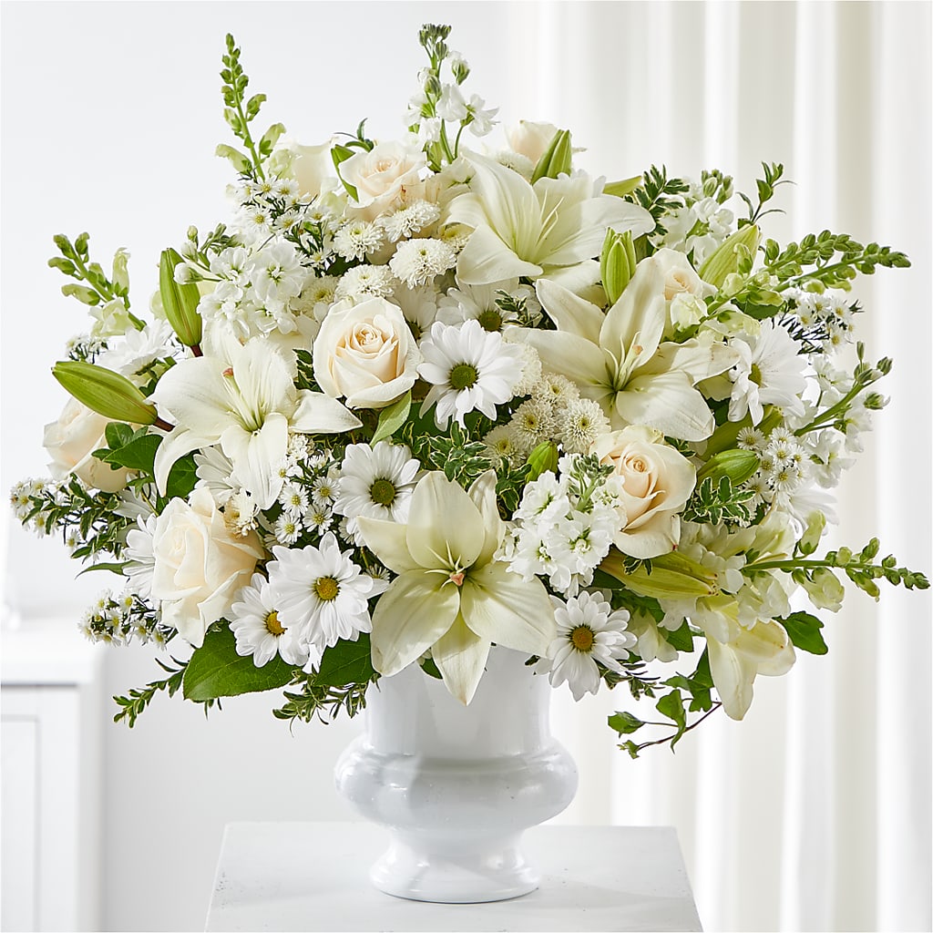 Uplifting Urn Arrangement – Trail Florist Incorporated, Trail BC