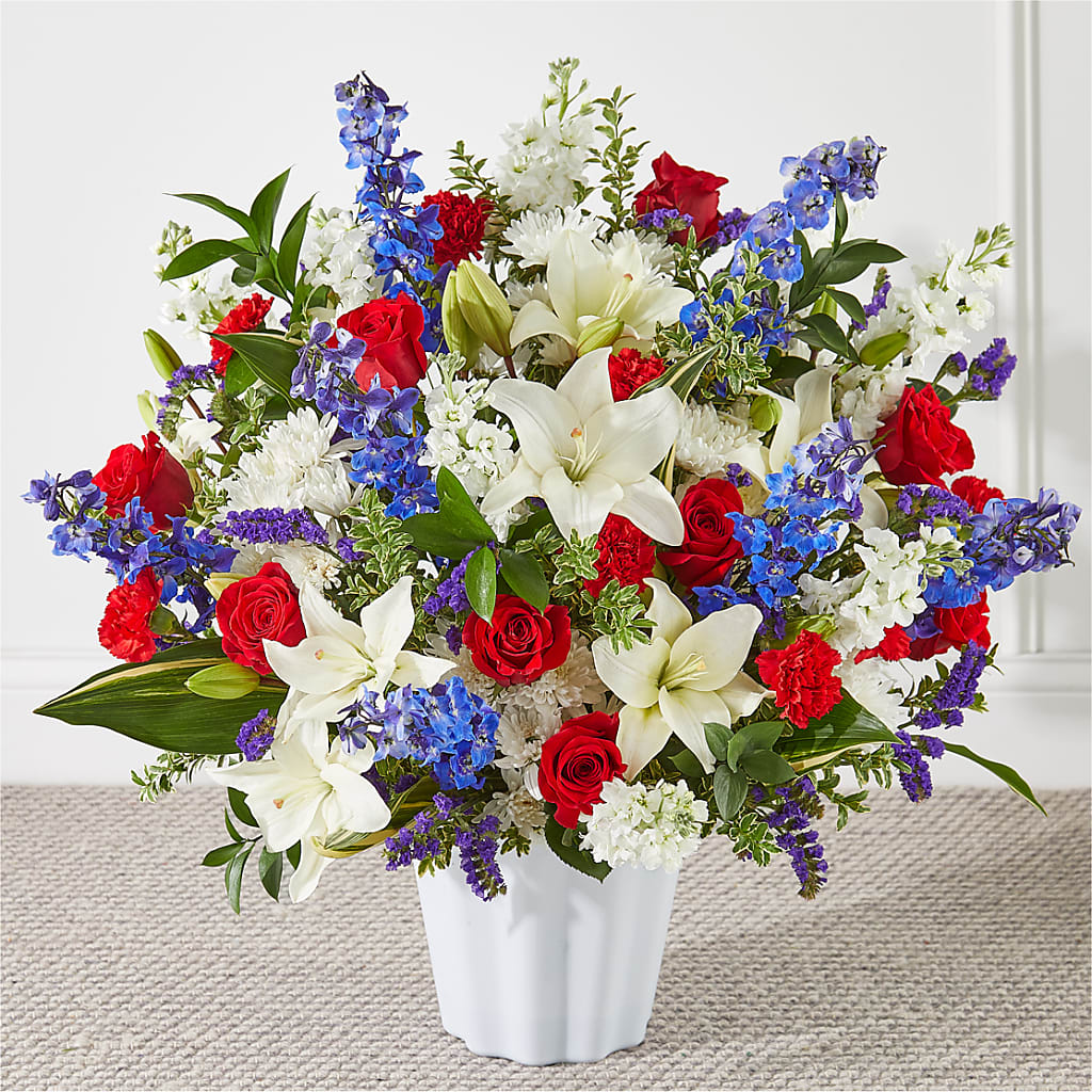 Consoled Floor Basket – Trail Florist Incorporated, Trail BC