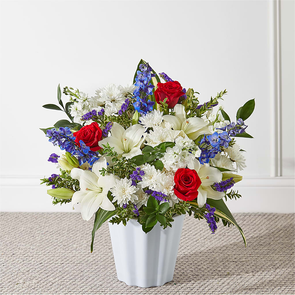 Consoled Floor Basket – Trail Florist Incorporated, Trail BC