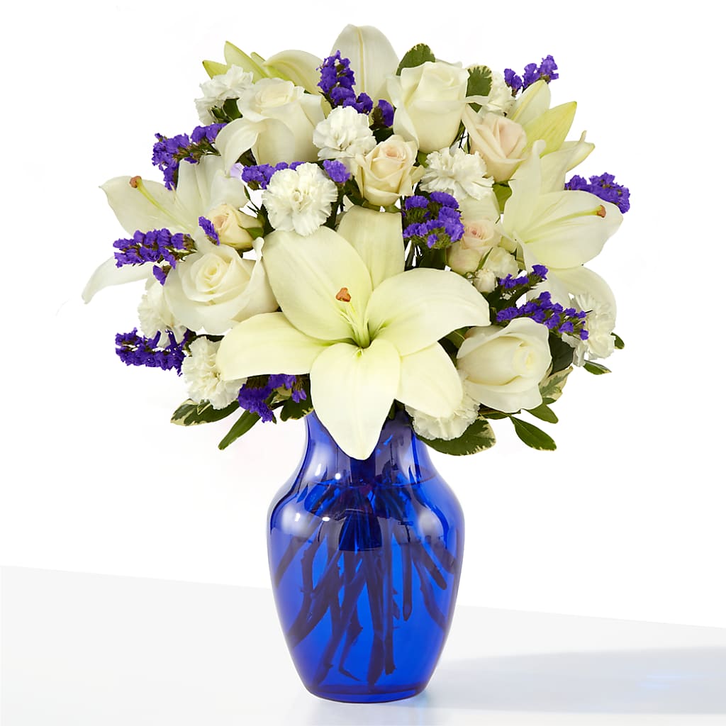 Sapphire Rush Bouquet – Trail Florist Incorporated, Trail BC