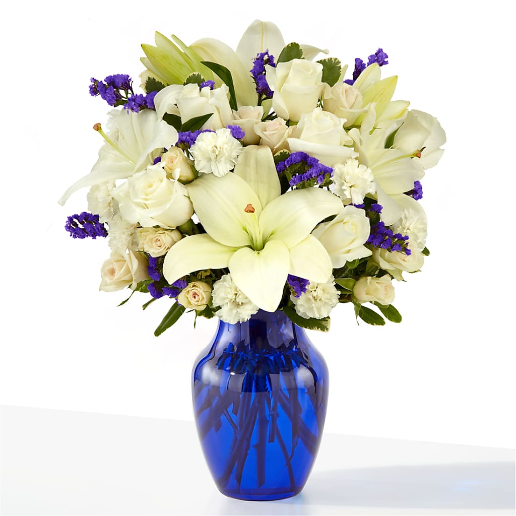 Sapphire Rush Bouquet – Trail Florist Incorporated, Trail BC