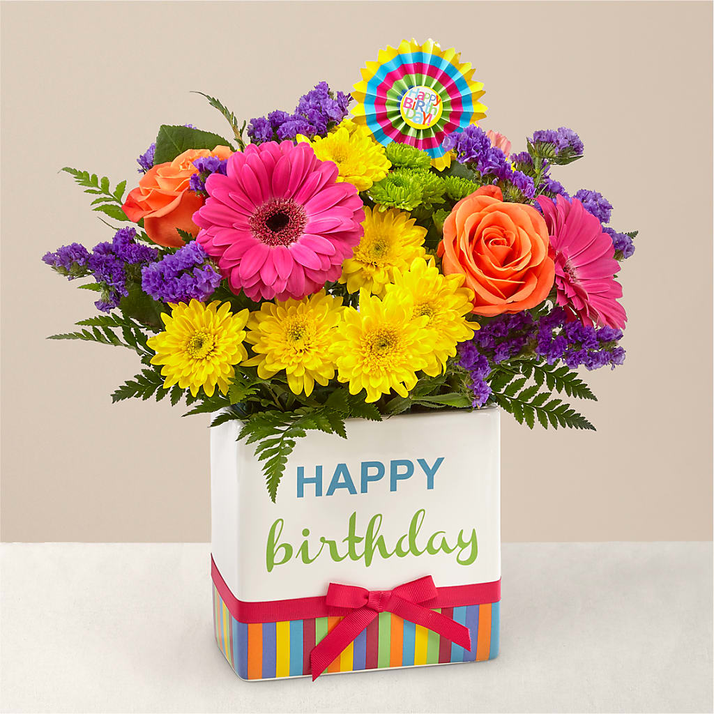Birthday Brights Bouquet –  Trail Florist Incorporated, Trail BC