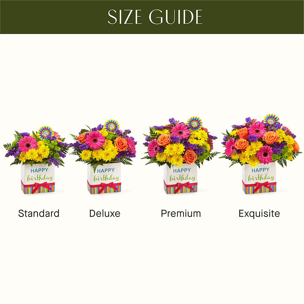 Birthday Brights Bouquet –  Trail Florist Incorporated, Trail BC