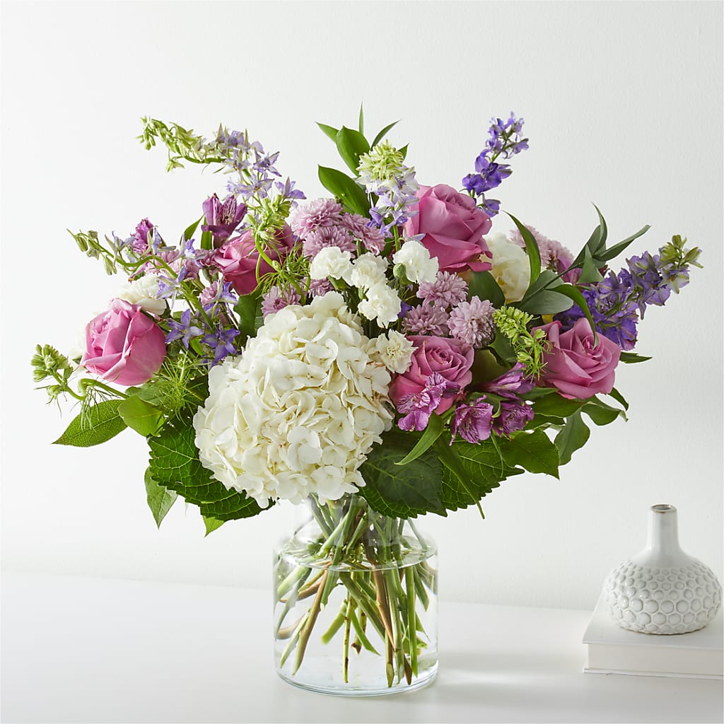 Bouquet de caresse violette