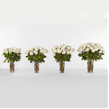 Long Stem White Rose Bouquet –  Trail Florist Incorporated, Trail BC
