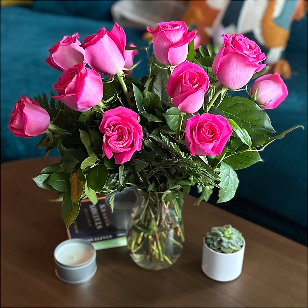 Long Stem Pink Rose Bouquet –  Trail Florist Incorporated, Trail BC
