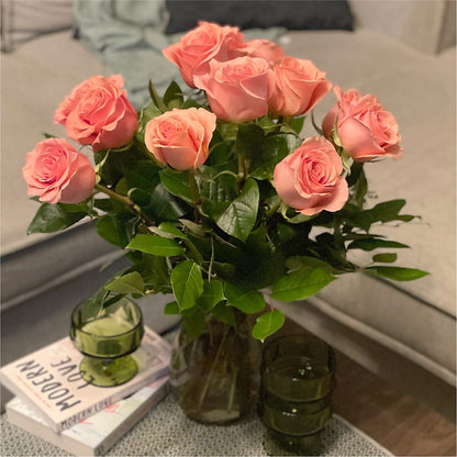 Long Stem Pink Rose Bouquet –  Trail Florist Incorporated, Trail BC