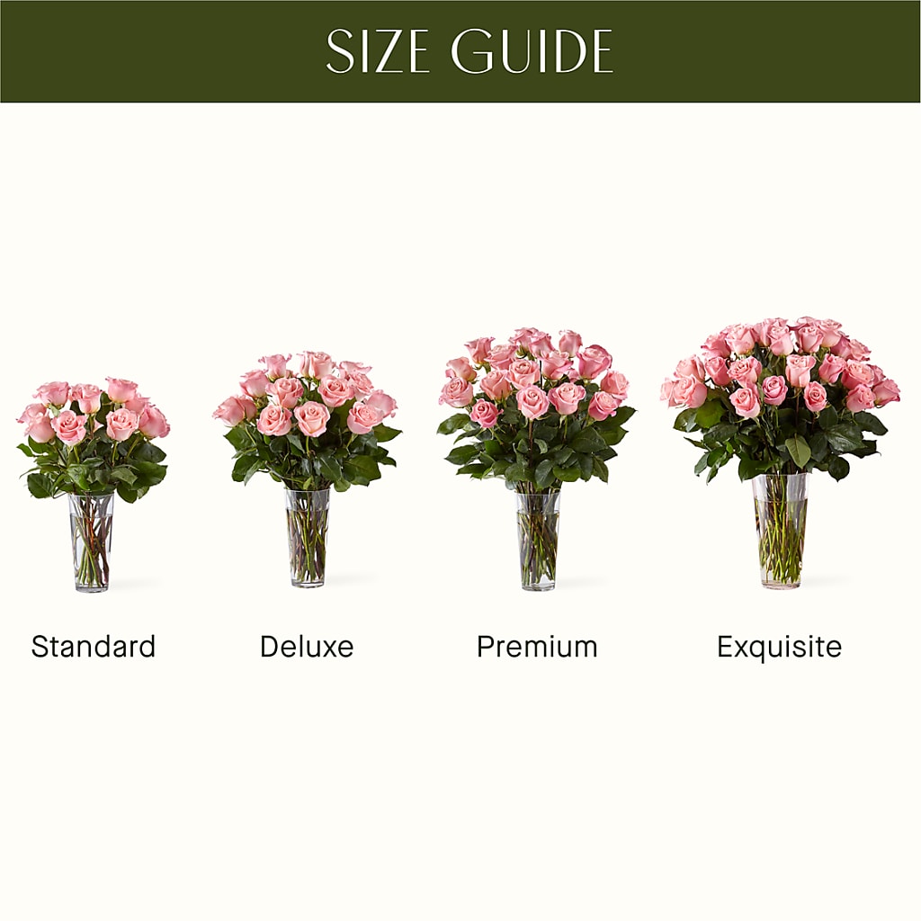 Long Stem Pink Rose Bouquet –  Trail Florist Incorporated, Trail BC