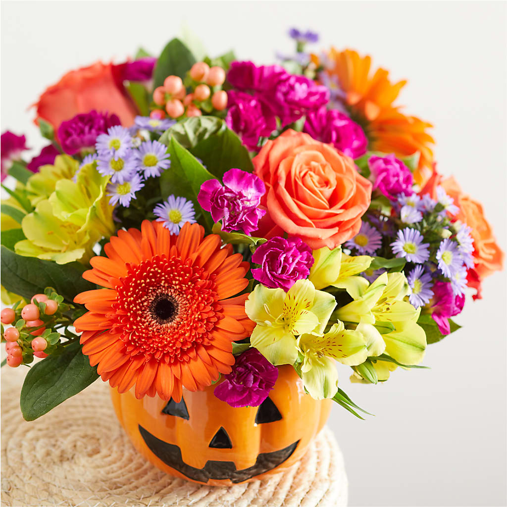 Tricks & Treats Pumpkin –  Trail Florist Incorporated, Trail BC