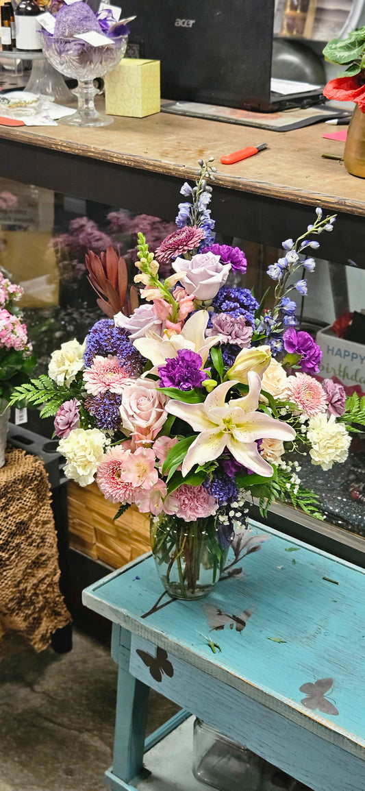 Love and flowers
