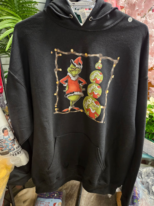 Christmas original Grinch hoodie