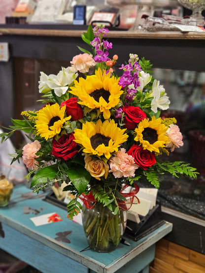 Sunflower memories –  Trail Florist Incorporated, Trail BC