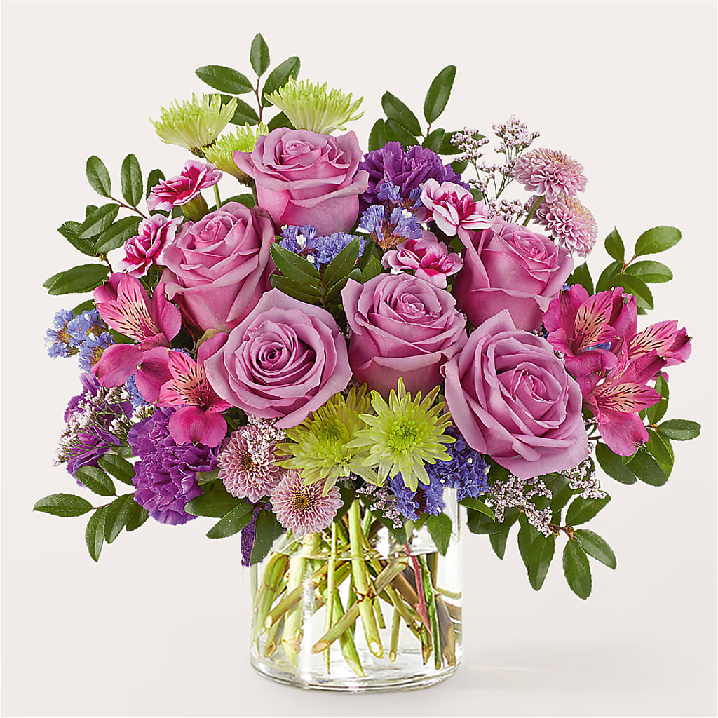 Glass Half Full Bouquet –  Trail Florist Incorporated, Trail BC