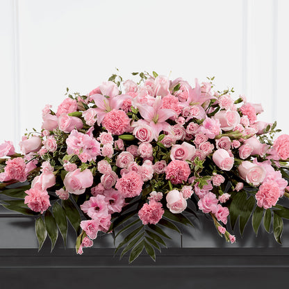 Garden of Comfort Casket Spray (Standard) –  Trail Florist Incorporated, Trail BC