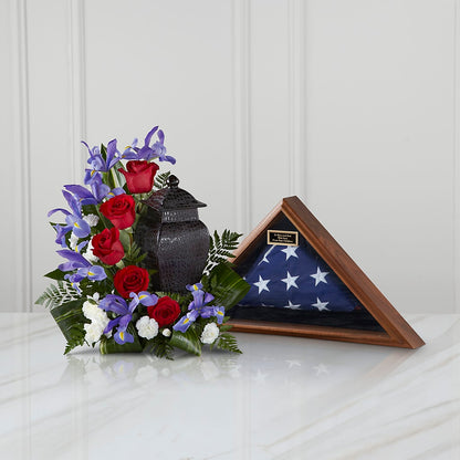 Patriotic Tribute Arrangement –  Trail Florist Incorporated, Trail BC