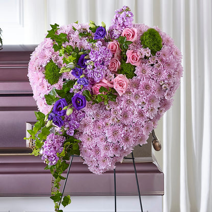 Treasured Love Standing Heart –  Trail Florist Incorporated, Trail BC