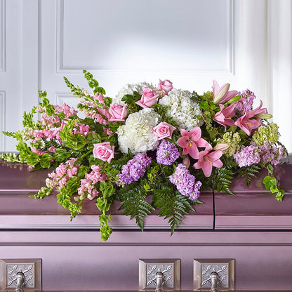 Life's Gratitude Casket Spray –  Trail Florist Incorporated, Trail BC