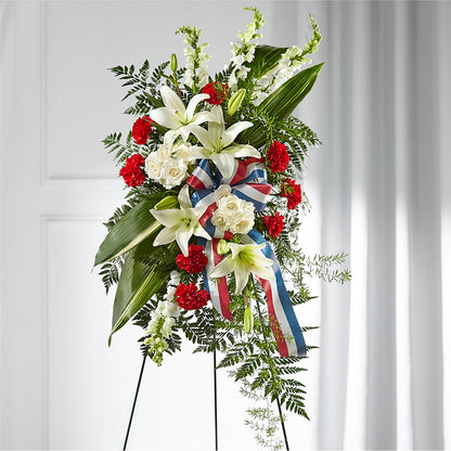 Stars of Life Standing Spray –  Trail Florist Incorporated, Trail BC