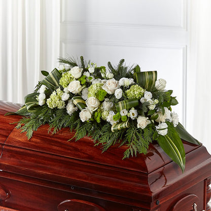 Hopeful Gesture Casket Spray –  Trail Florist Incorporated, Trail BC