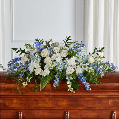 Timeless Essence Casket Spray –  Trail Florist Incorporated, Trail BC