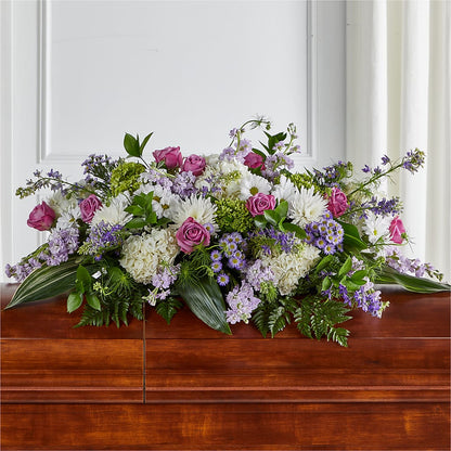 Meadows of Serenity Casket Spray –  Trail Florist Incorporated, Trail BC