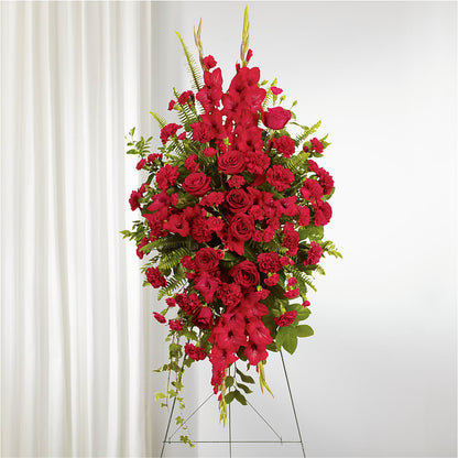 From the Heart Standing Spray –  Trail Florist Incorporated, Trail BC
