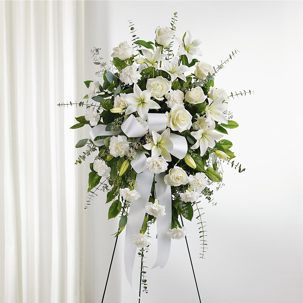 With Care Standing Spray –  Trail Florist Incorporated, Trail BC