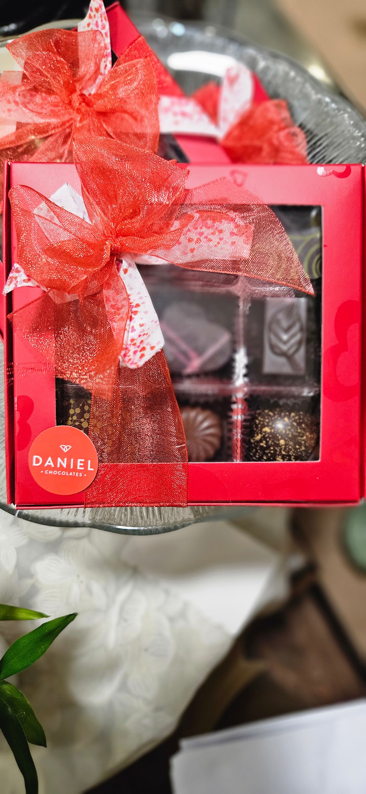 10 piece Valentines chocolate box