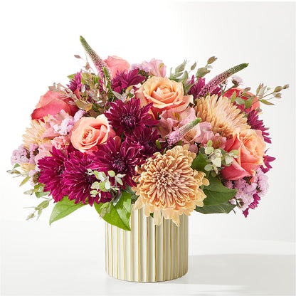 Berry Cobbler Bouquet with Ivory Vase –  Trail Florist Incorporated, Trail BC