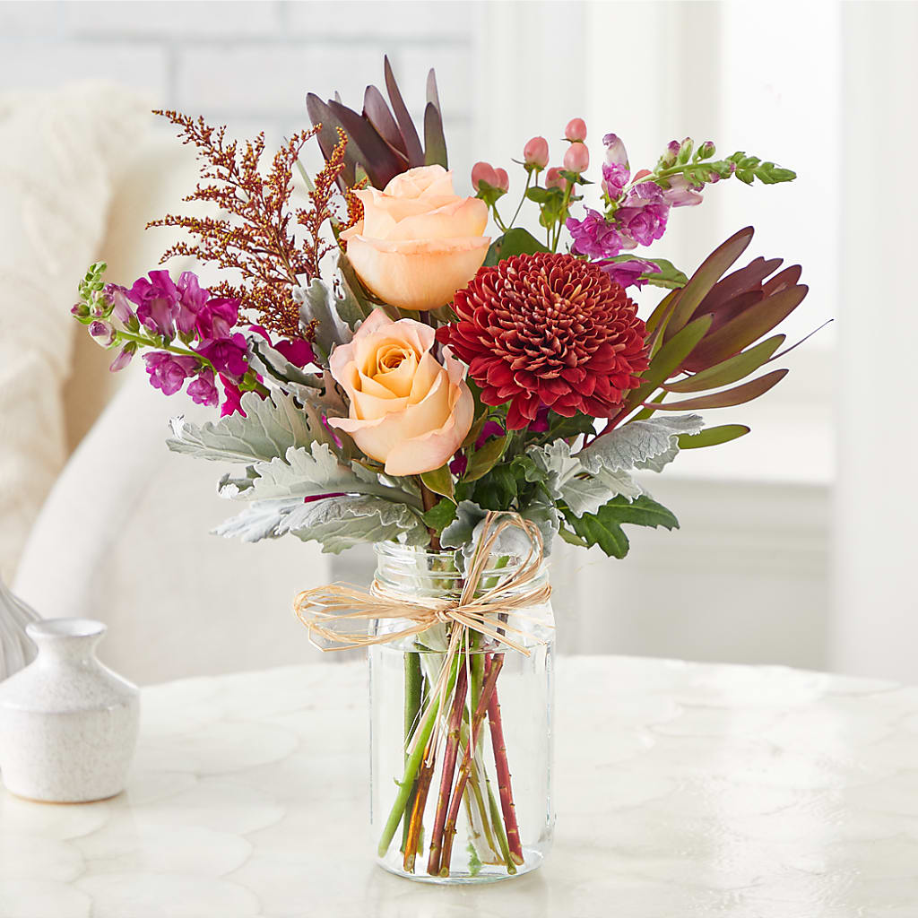 Moody Hues Bouquet –  Trail Florist Incorporated, Trail BC