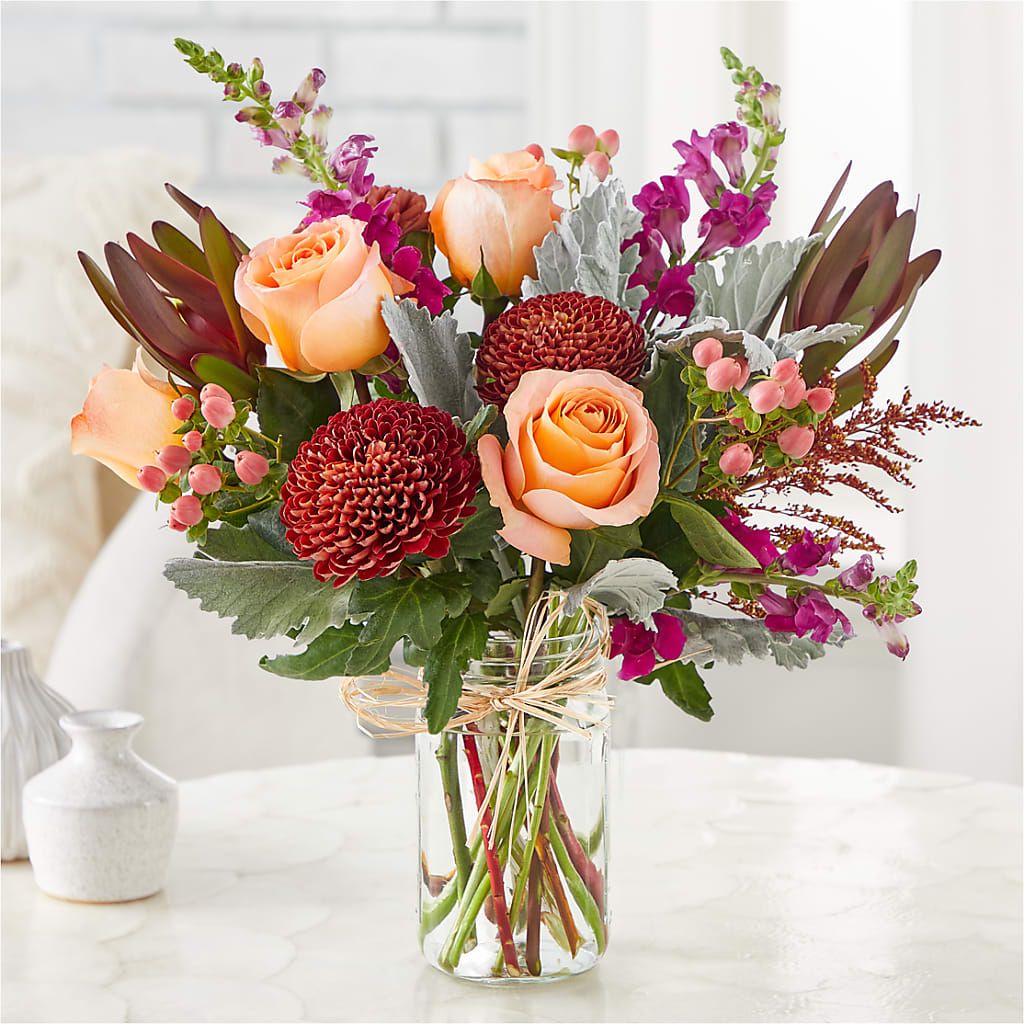 Moody Hues Bouquet –  Trail Florist Incorporated, Trail BC