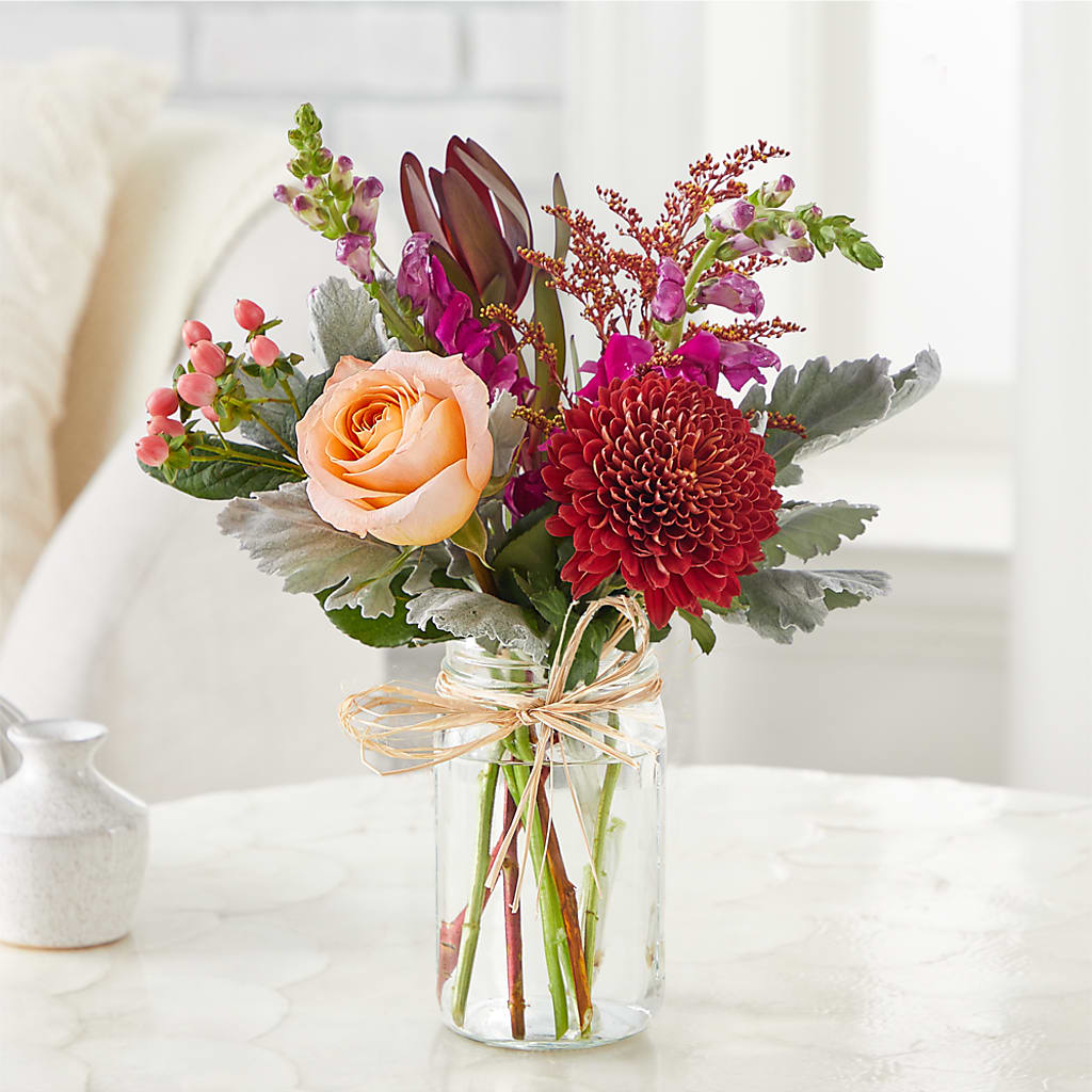 Moody Hues Bouquet –  Trail Florist Incorporated, Trail BC
