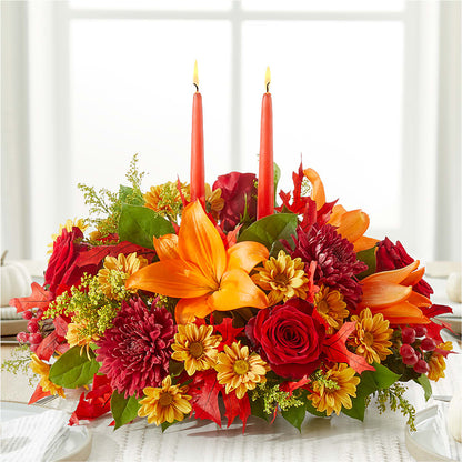 Autumn's Embrace Centerpiece –  Trail Florist Incorporated, Trail BC