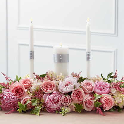 Worldwide Romance Unity Candle Arrangement –  Trail Florist Incorporated, Trail BC