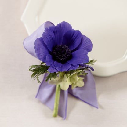 Purple Passion Boutonniere –  Trail Florist Incorporated, Trail BC