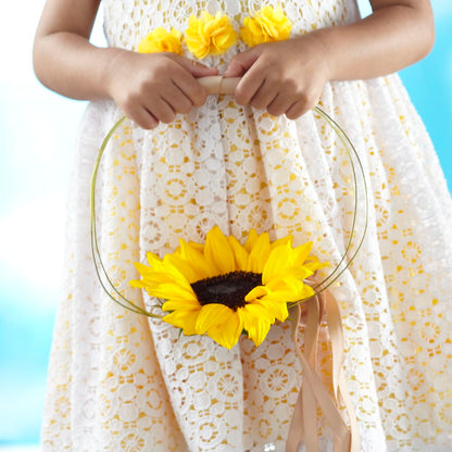 Sweet Sunshine Flower Girl Bouquet –  Trail Florist Incorporated, Trail BC